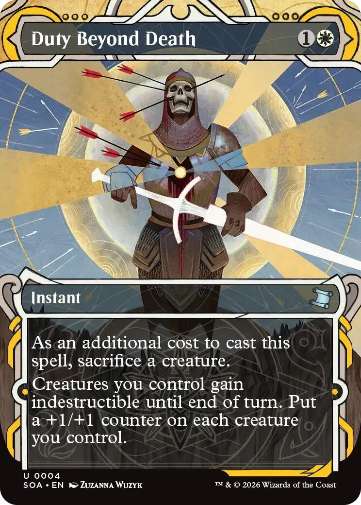 Duty Beyond Death (4) (Secrets of Strixhaven: Mystical Archive)