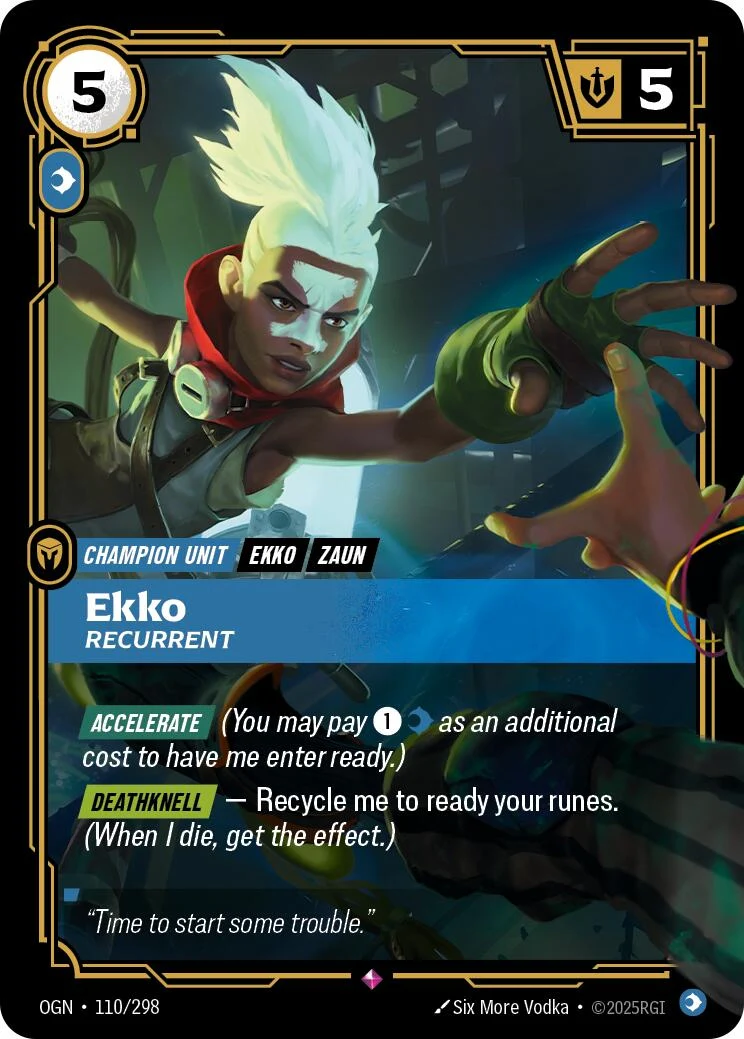 Ekko - Recurrent (110/298) (Origins)