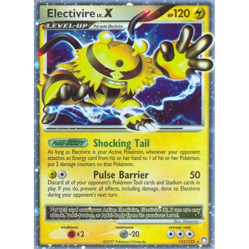 Electivire LV.X (121/123) (Mysterious Treasures)