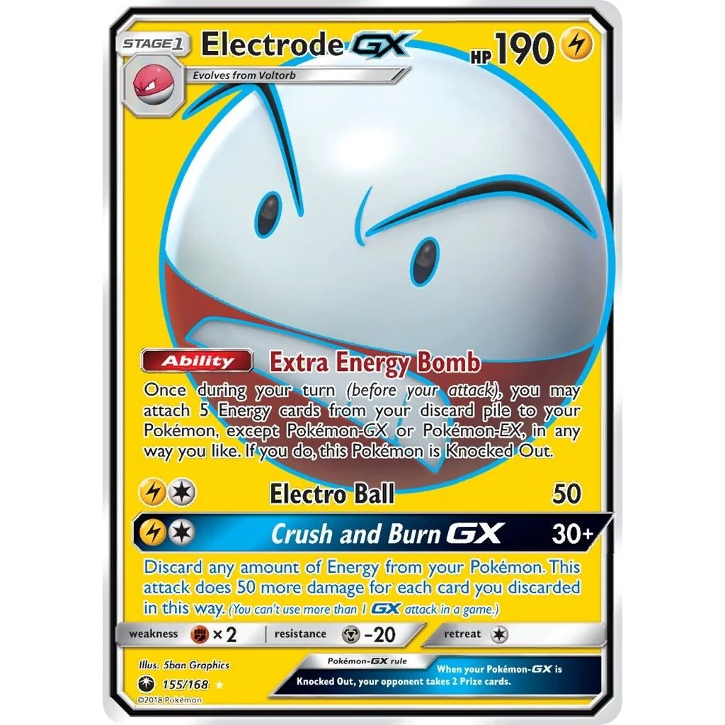 Electrode GX (Full Art) (155/168) (SM - Celestial Storm)