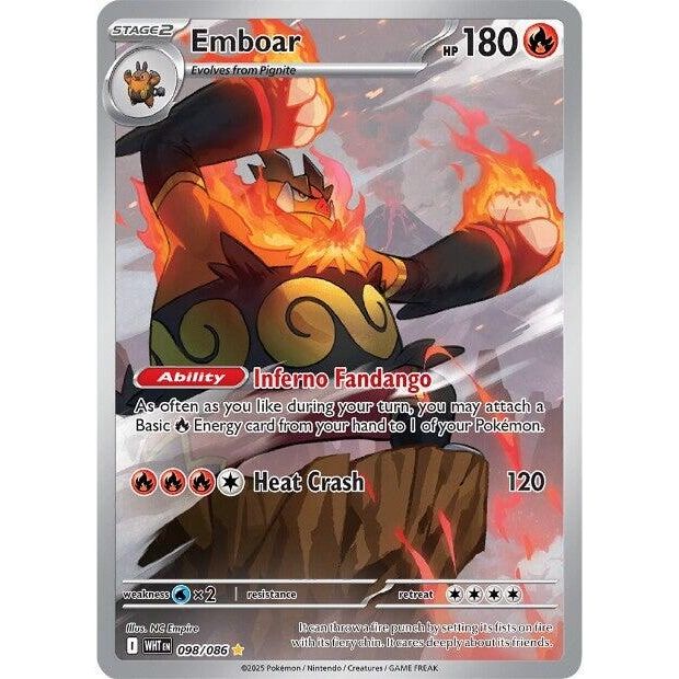 Emboar (098/086) (SV: White Flare)