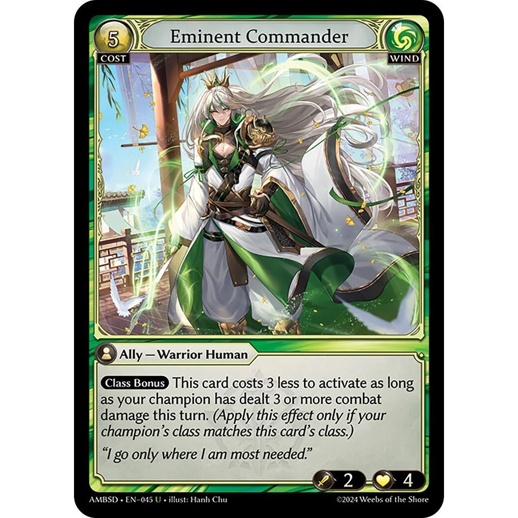 Eminent Commander (045) (Mortal Ambition Starter Decks)