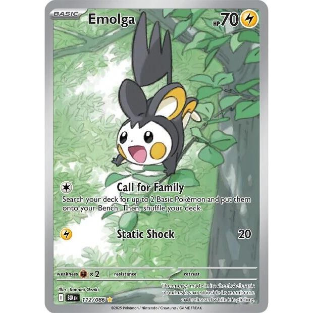 Emolga (112/086) (SV: Black Bolt)