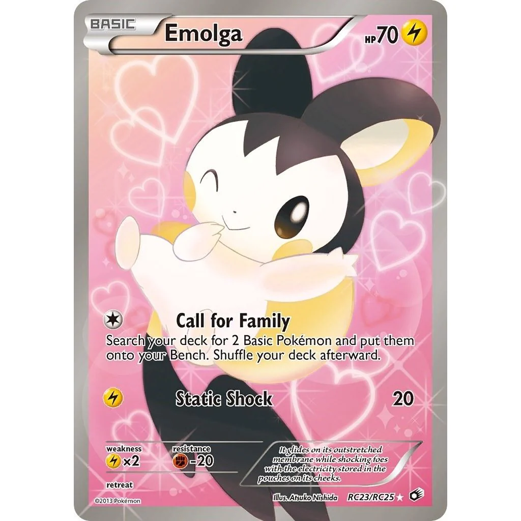 Emolga (Full Art) (RC23/RC25) (Legendary Treasures: Radiant Collection)