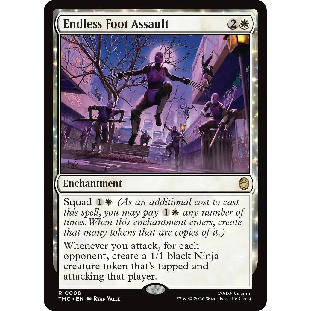 Endless Foot Assault (8) (Teenage Mutant Ninja Turtles)
