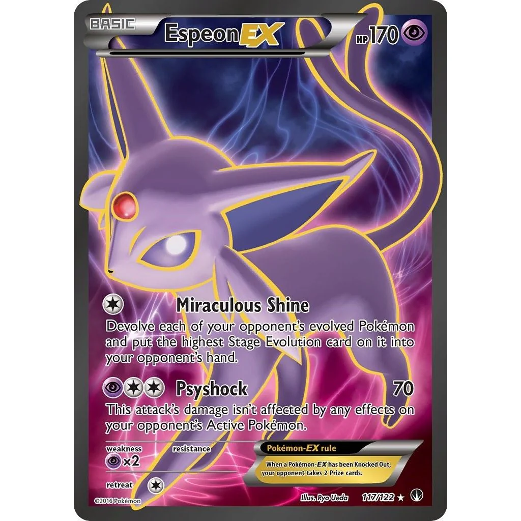 Espeon EX (Full Art) (117/122) (XY - BREAKpoint)