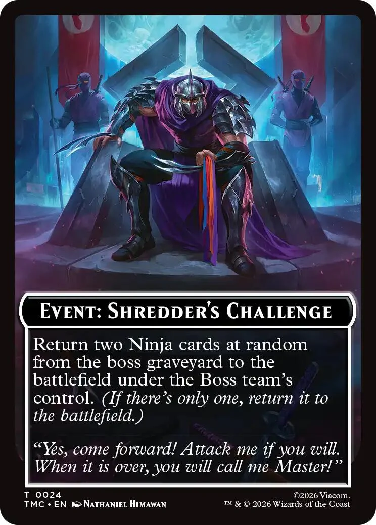Event: Shredder's Challenge (24) (Teenage Mutant Ninja Turtles)