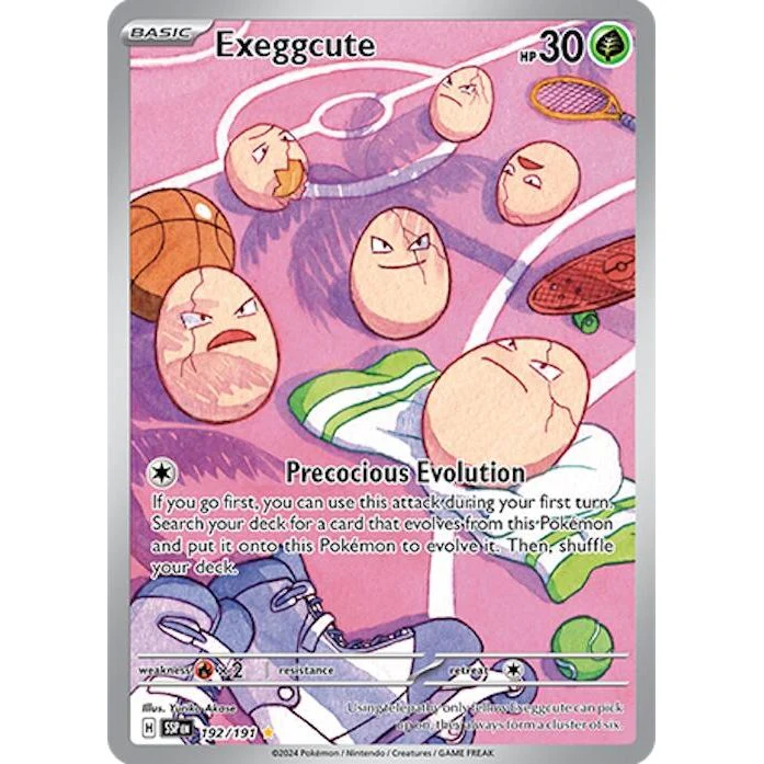 Exeggcute (192/191) (SV08: Surging Sparks)