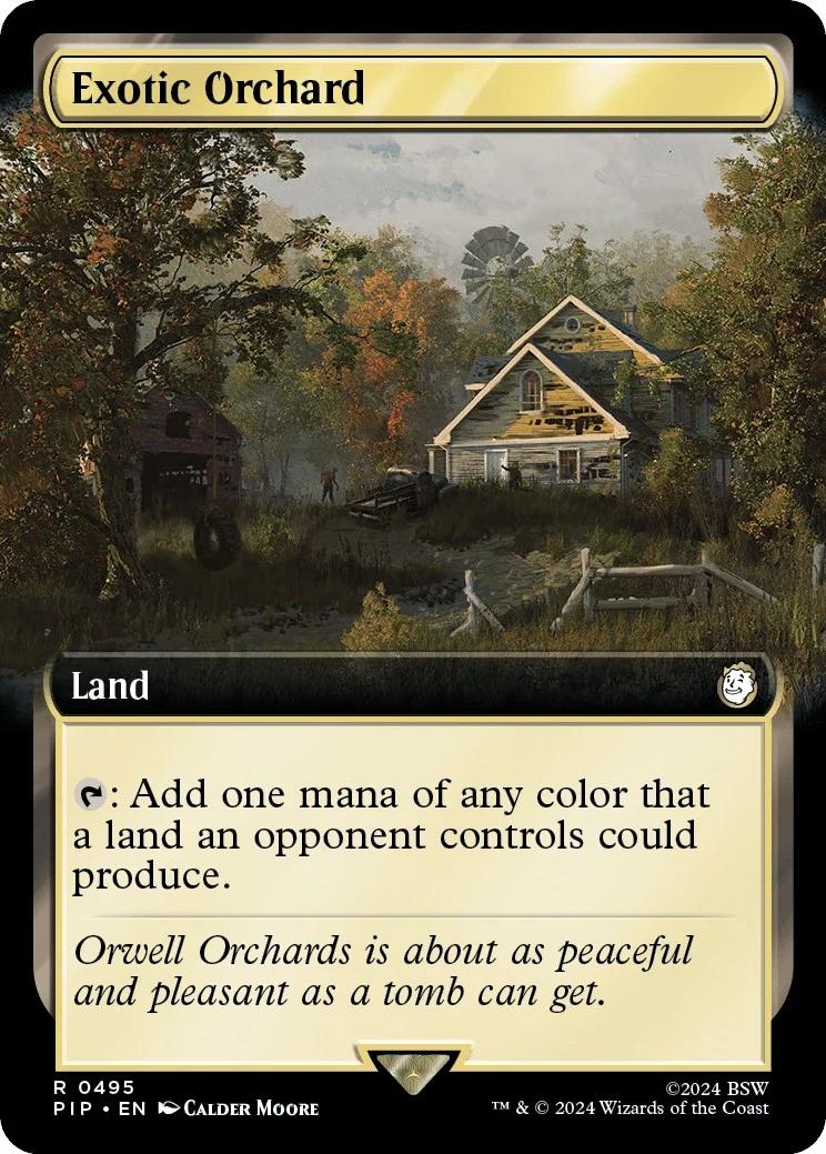 Exotic Orchard (Extended Art) (495) (Universes Beyond: Fallout)