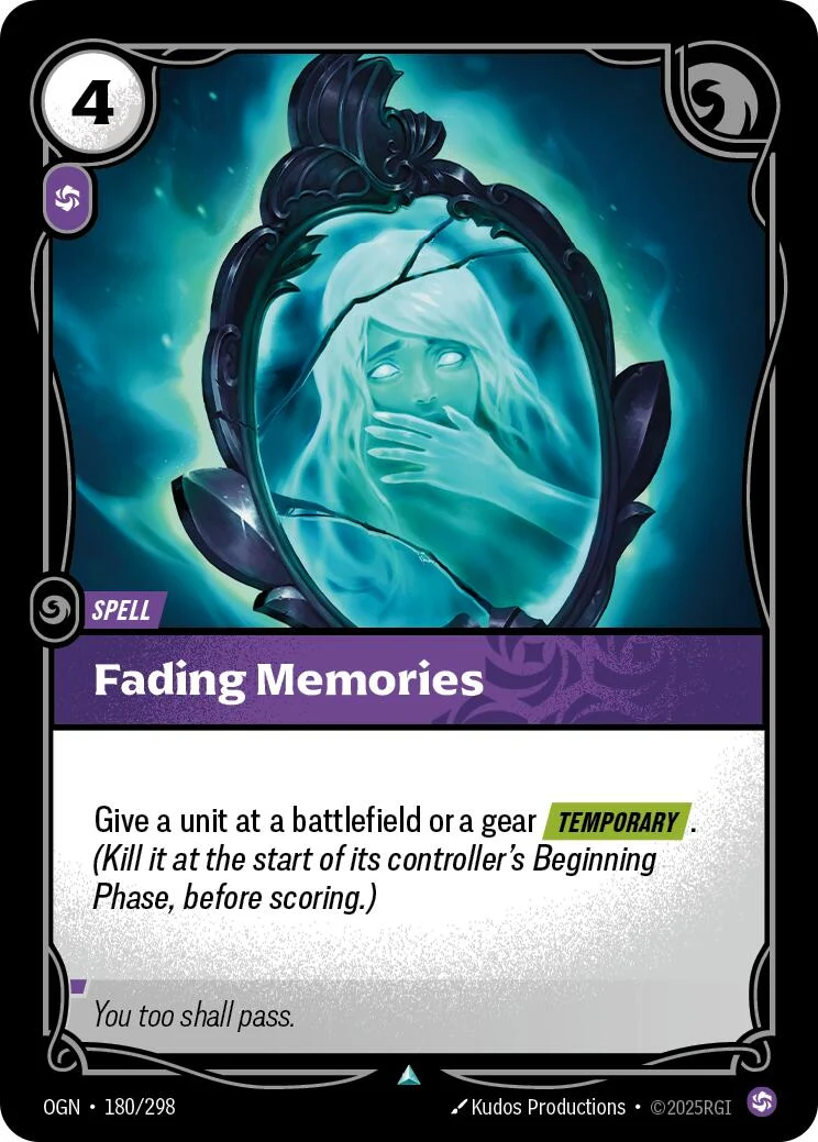 Fading Memories (180/298) (Origins)