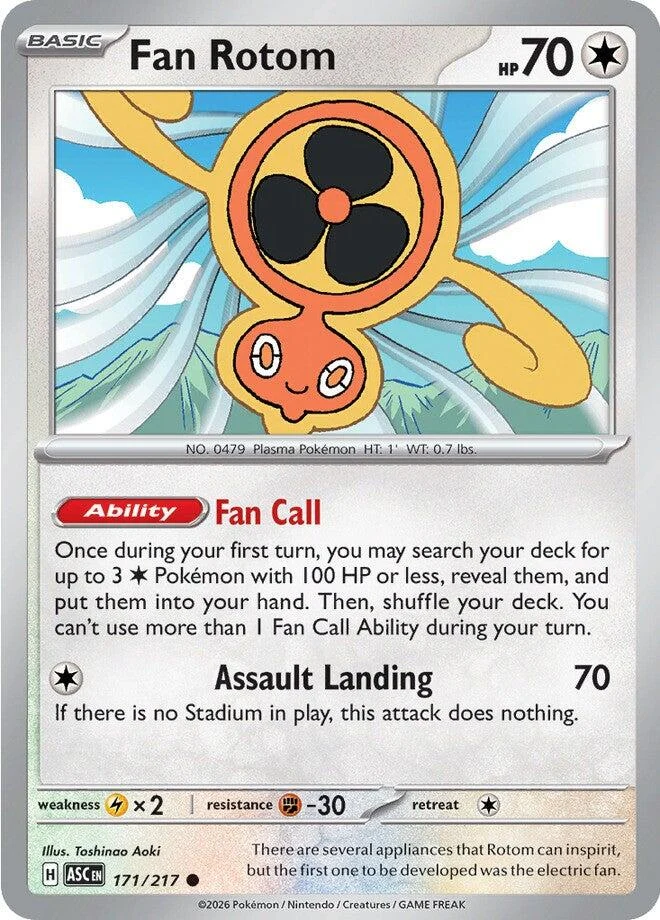 Fan Rotom (171/217) (ME: Ascended Heroes)