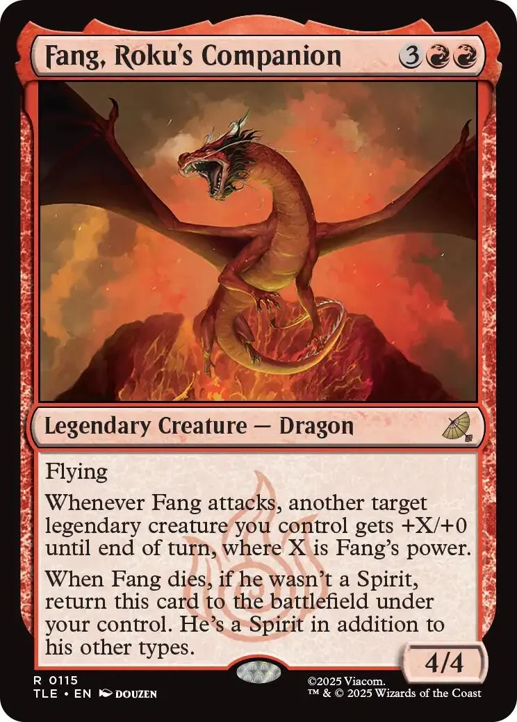 Fang, Roku's Companion (115) (Avatar: The Last Airbender: Eternal-Legal)