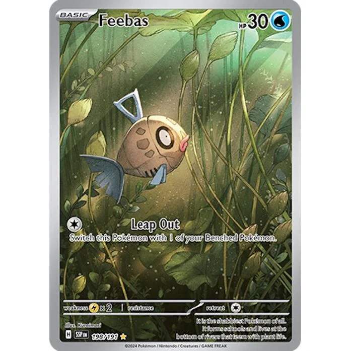 Feebas (198/191) (SV08: Surging Sparks)