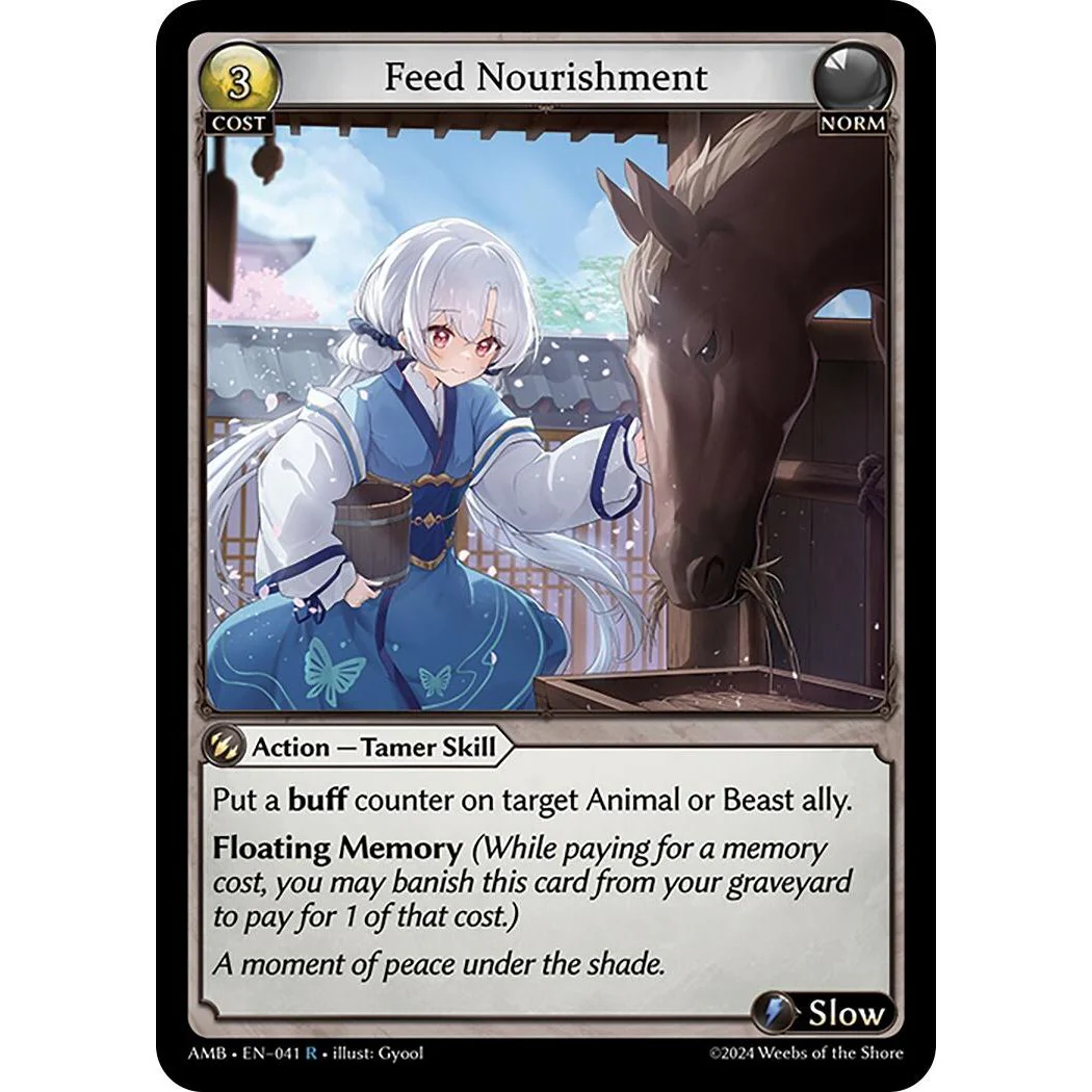 Feed Nourishment (041) (Mortal Ambition)