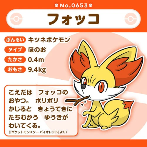 Fennekin #653 - Pokémon Centre Fit Plush - Image 5