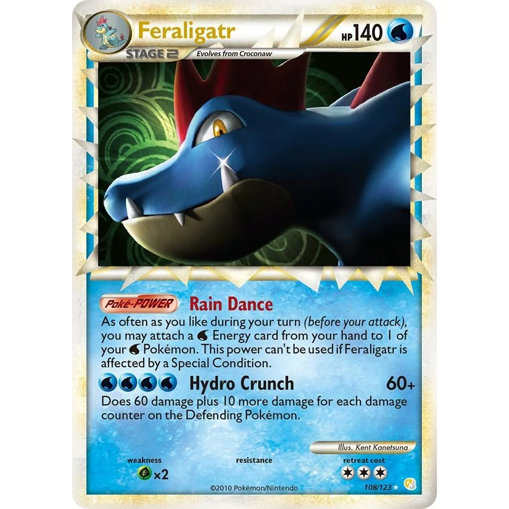 Feraligatr (Prime) (108/123) (HeartGold SoulSilver)