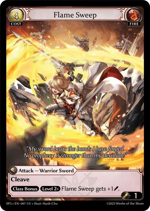 Flame Sweep (007) (Supporter Pack 3)
