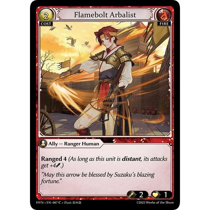 Flamebolt Arbalist (087) (Abyssal Heaven)