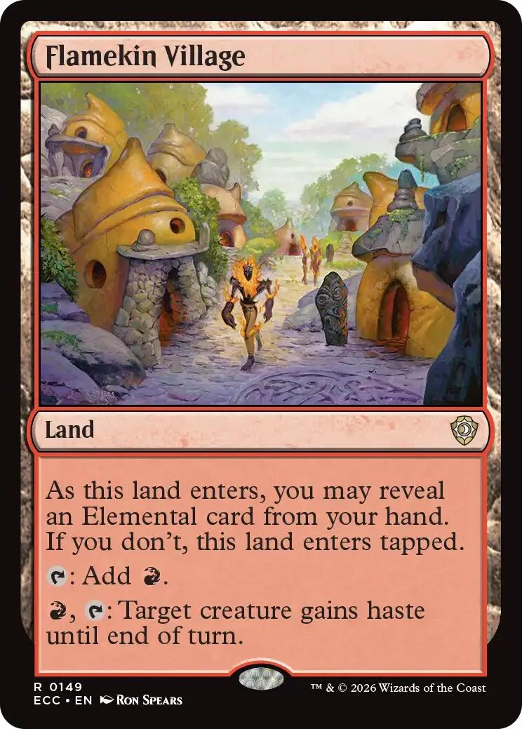 Flamekin Village (149) (Lorwyn Eclipsed)