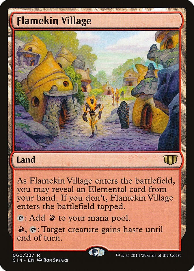 Flamekin Village (60) (Commander 2014)