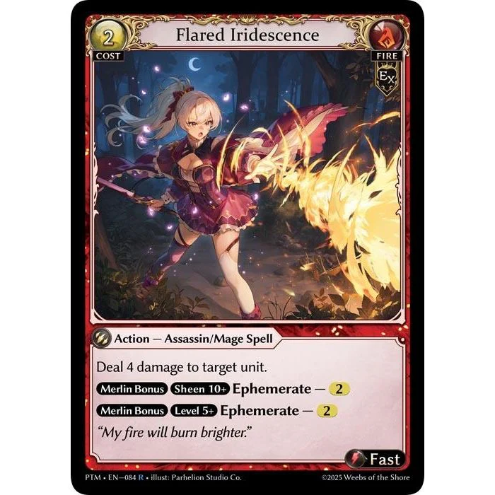 Flared Iridescence (084) (Phantom Monarchs)