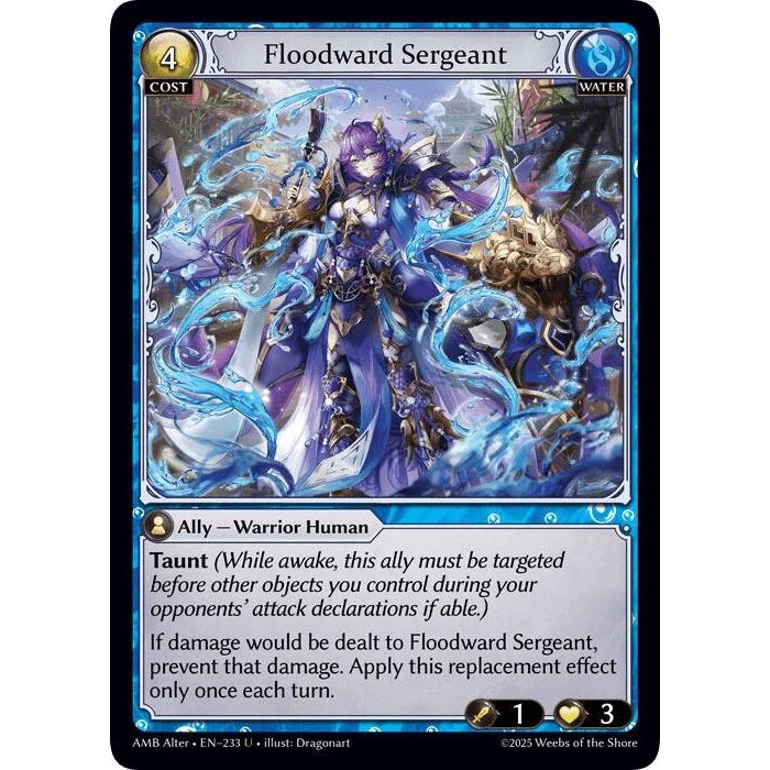 Floodward Sergeant (233) (Mortal Ambition Alter Edition)