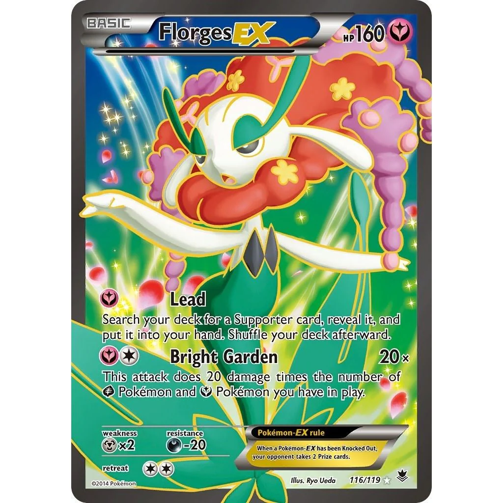 Florges EX (116 Full Art) (116/119) (XY - Phantom Forces)