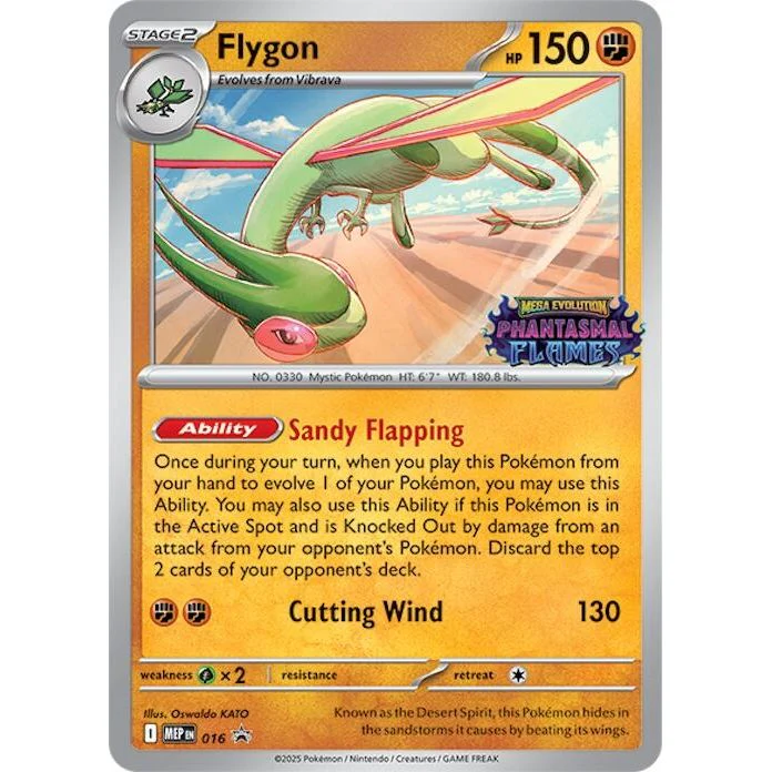 Flygon (Prerelease) (016) (ME: Mega Evolution Promo)