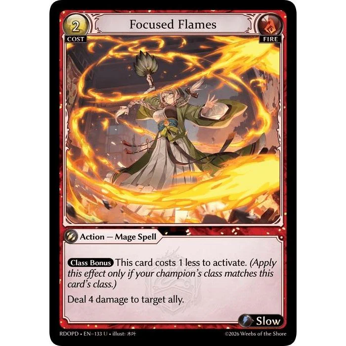 Focused Flames (133) (Radiant Origins: Pantheon)
