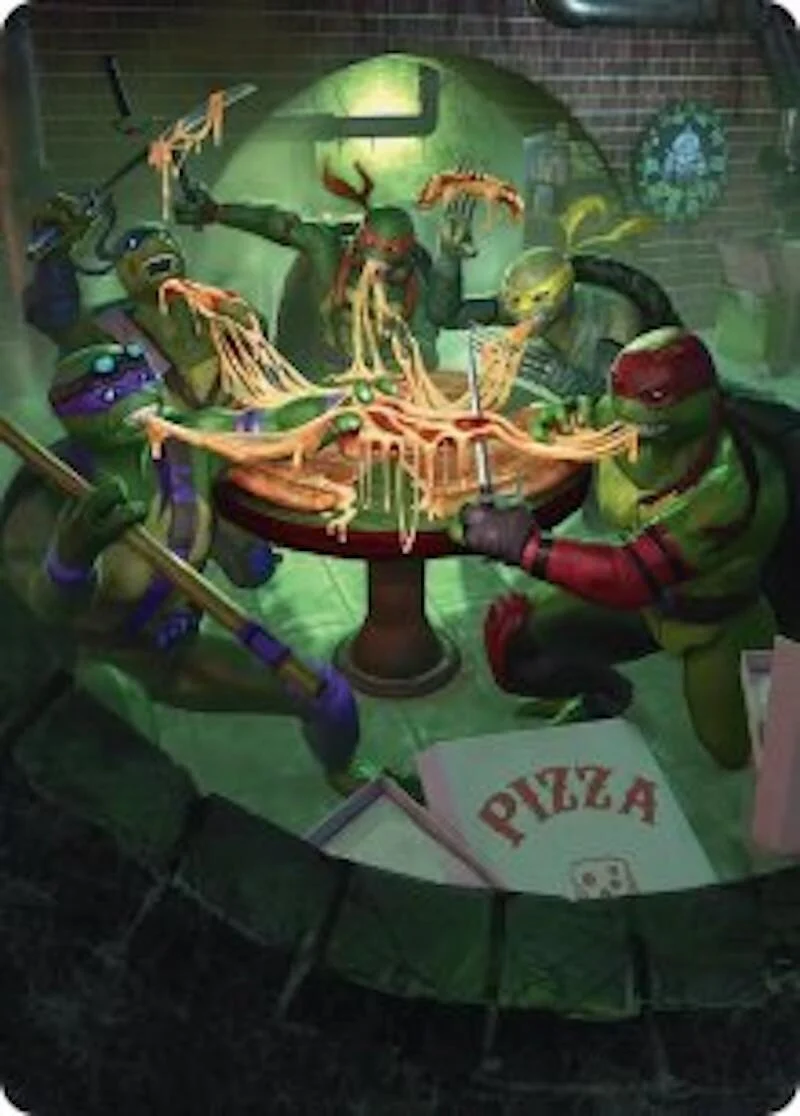 Food Chain Art Card (33) (Teenage Mutant Ninja Turtles)