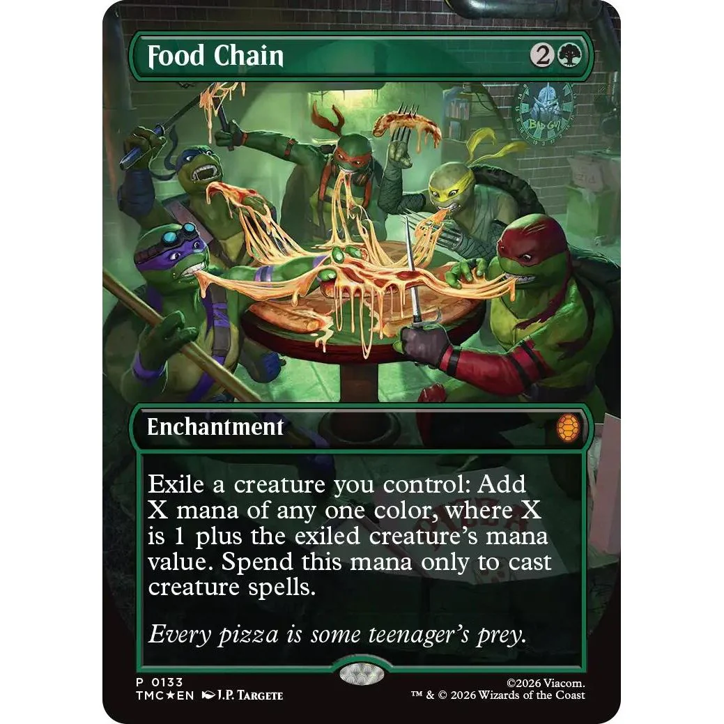 Food Chain (Borderless) (133) (Teenage Mutant Ninja Turtles)