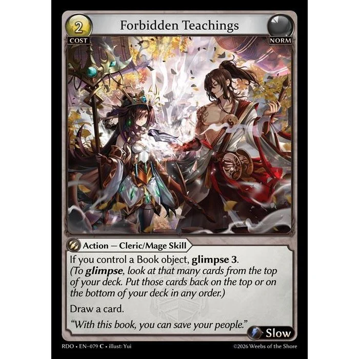Forbidden Teachings (079) (Radiant Origins)