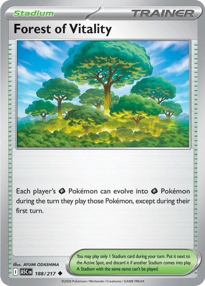 Forest of Vitality (188/217) (ME: Ascended Heroes)