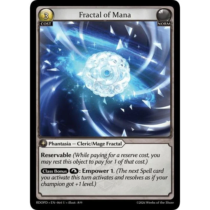 Fractal of Mana (064) (Radiant Origins: Pantheon)