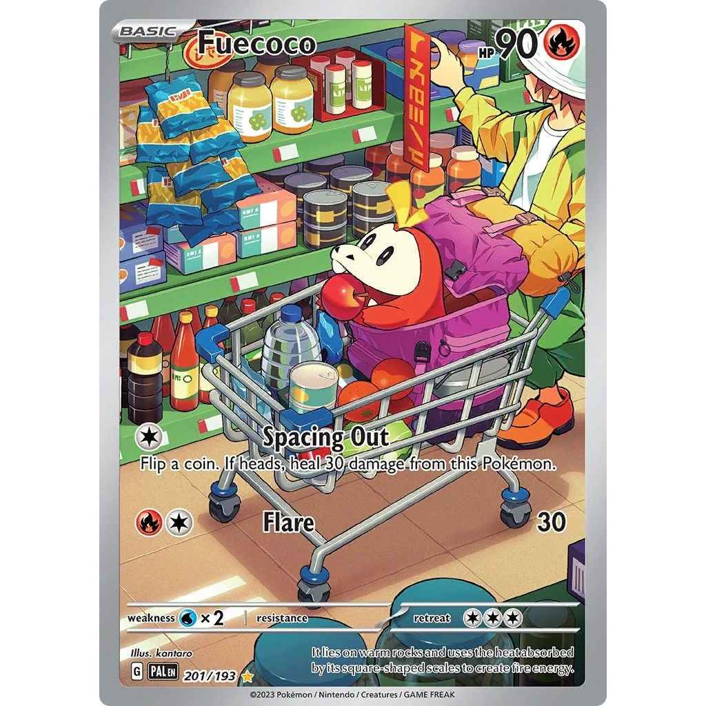 Fuecoco (201/193) (SV02: Paldea Evolved)