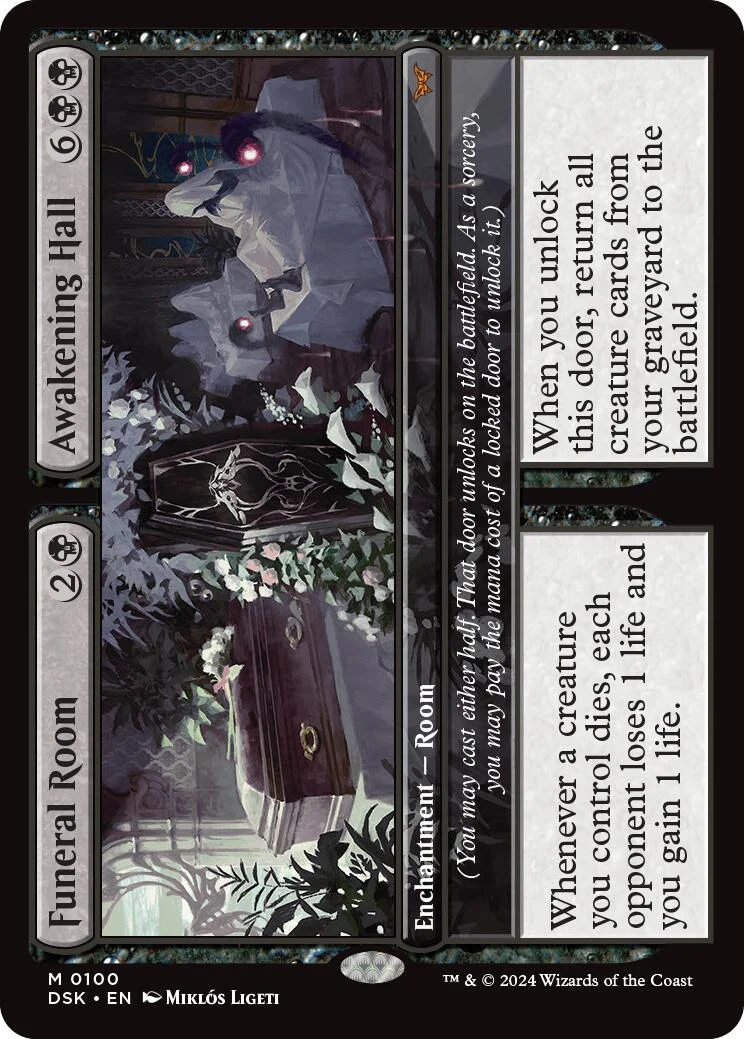 Funeral Room // Awakening Hall (100) (Duskmourn: House of Horror)