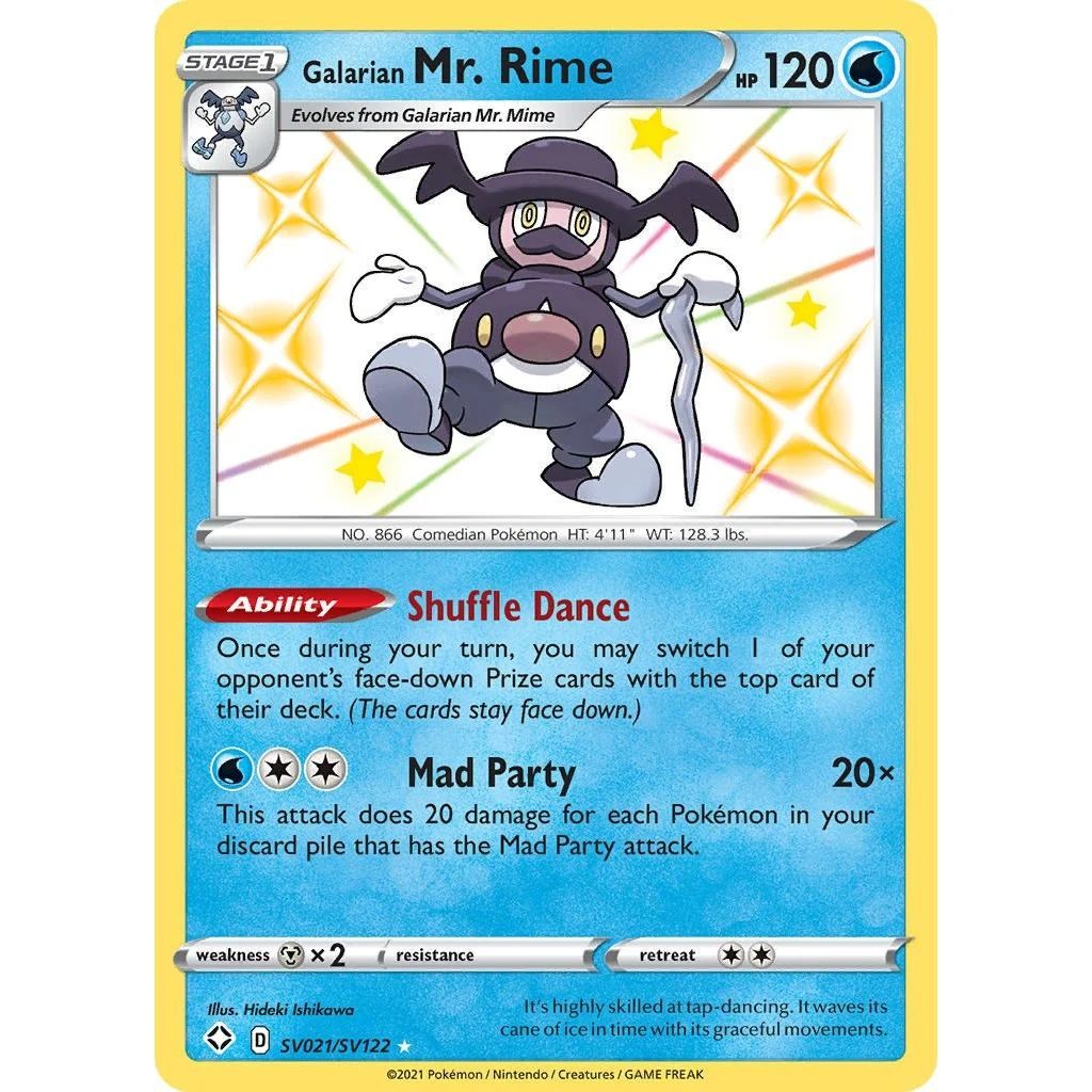 Galarian Mr. Rime (SV021/SV122) (Shining Fates: Shiny Vault)