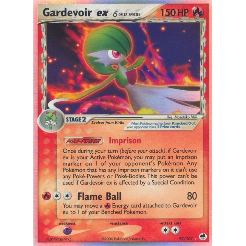 Gardevoir ex (Delta Species) (93/101) (Dragon Frontiers)