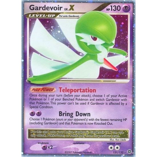 Gardevoir LV.X (131/132) (Secret Wonders)