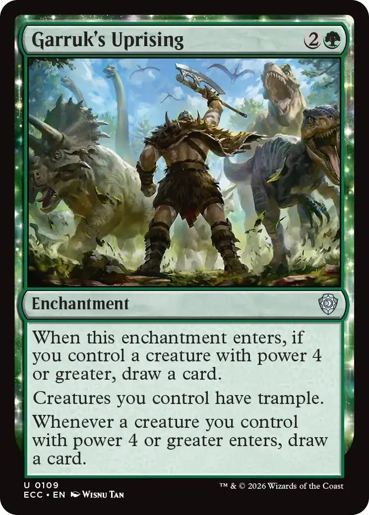 Garruk's Uprising (109) (Lorwyn Eclipsed)