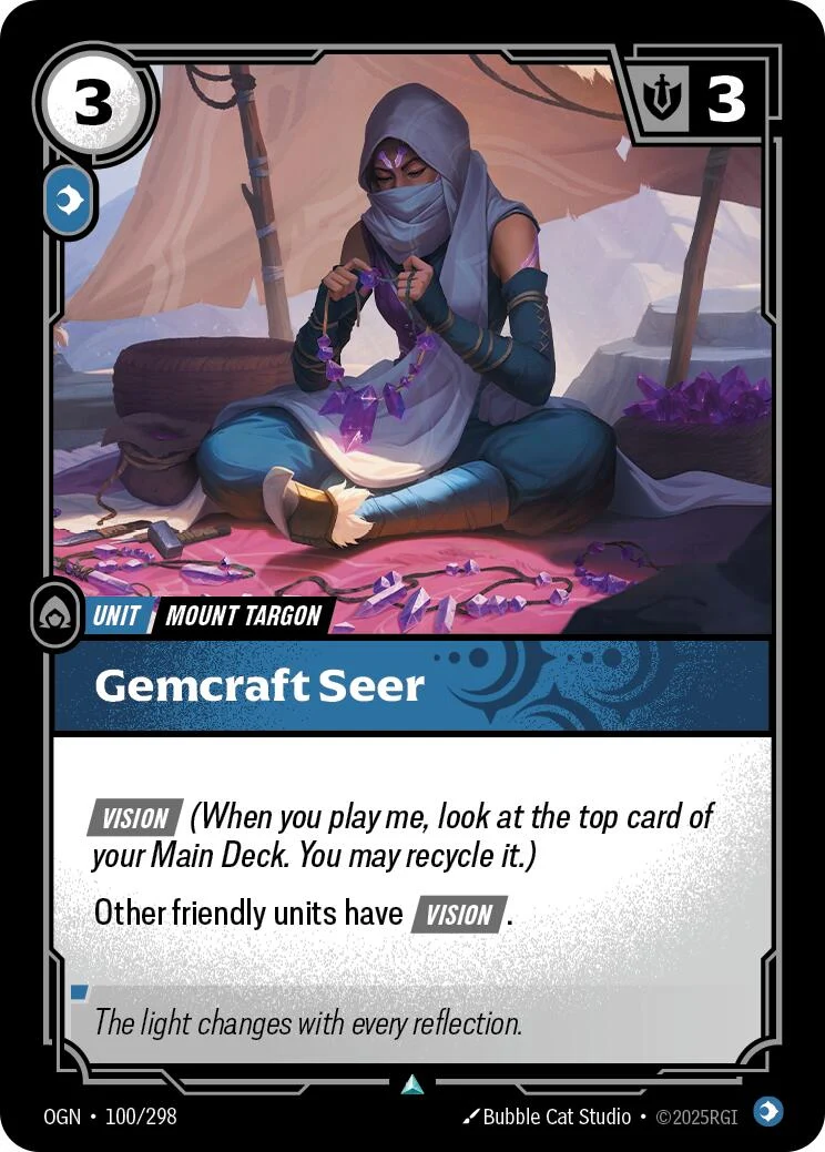 Gemcraft Seer (100/298) (Origins)