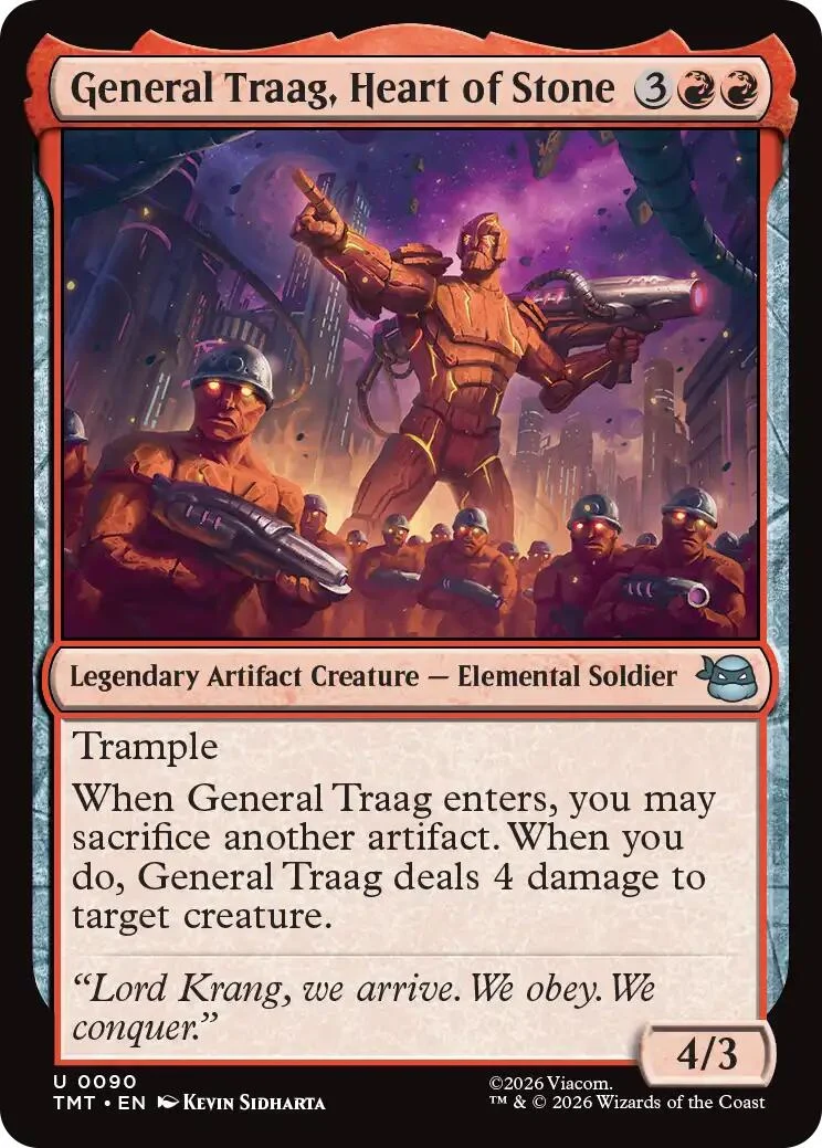 General Traag, Heart of Stone (90) (Teenage Mutant Ninja Turtles)