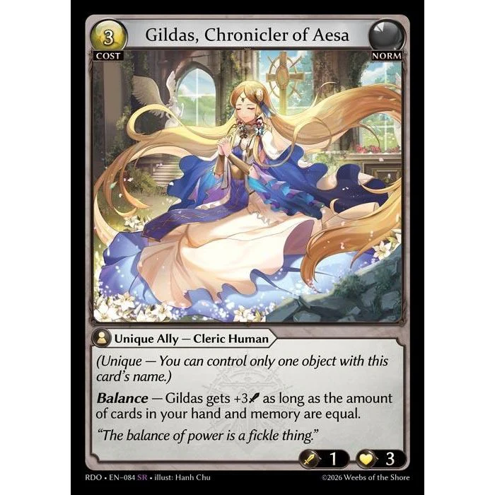 Gildas, Chronicler of Aesa (084) (Radiant Origins)