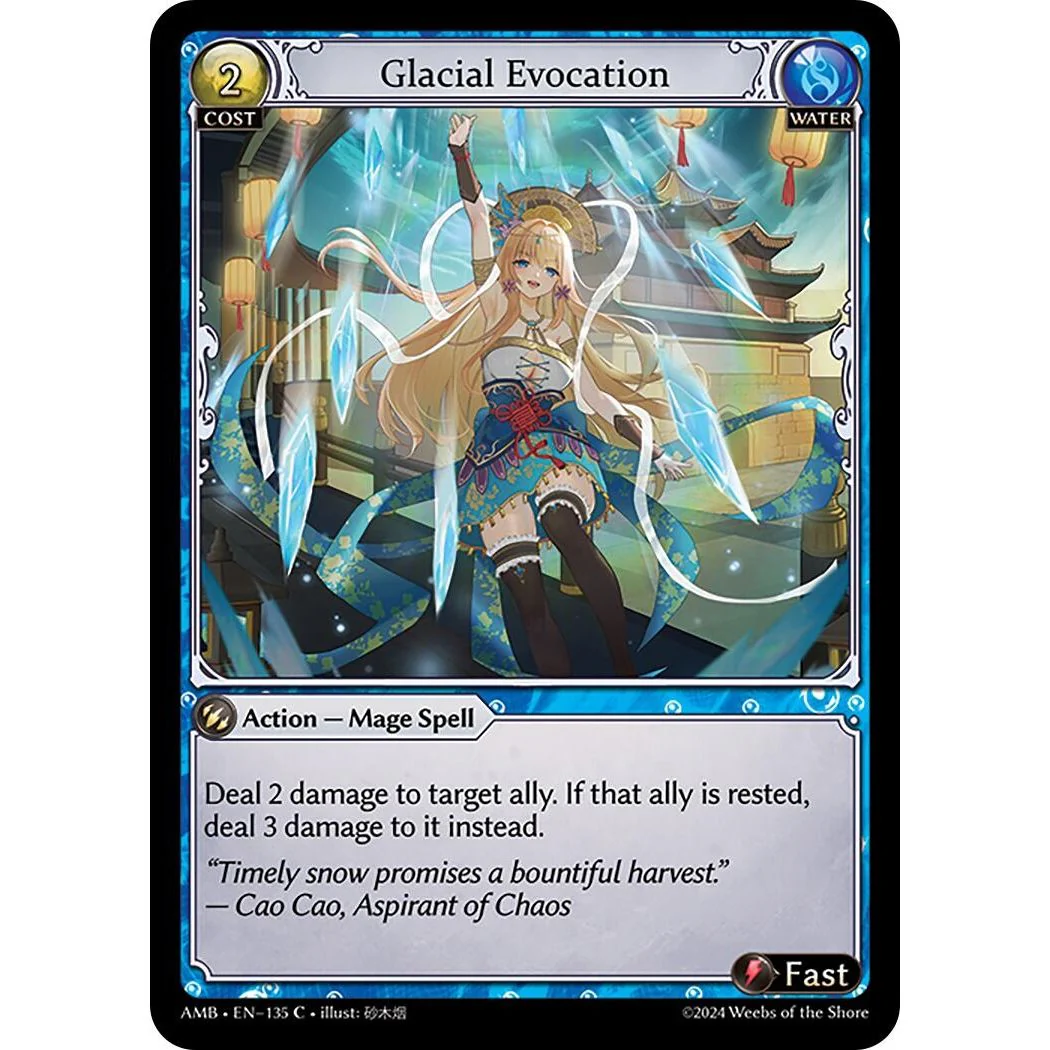 Glacial Evocation (135) (Mortal Ambition)