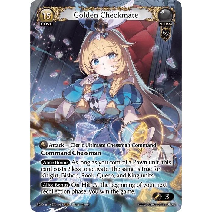 Golden Checkmate (85) (Radiant Origins)