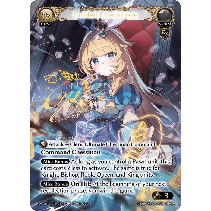 Golden Checkmate (CSR) (85) (Radiant Origins)