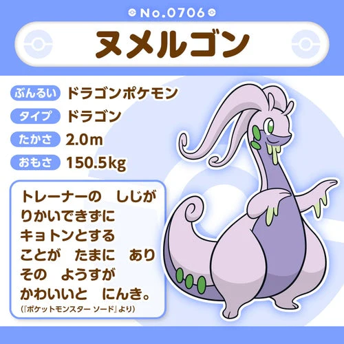 Goodra #706 - Pokémon Centre Fit Plush - Image 5