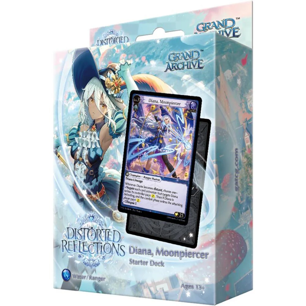 Grand Archive TCG - Distorted Reflections: Diana, Moonpiercer Starter Deck