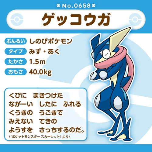 Greninja #658 - Pokémon Centre Fit Plush - Image 5