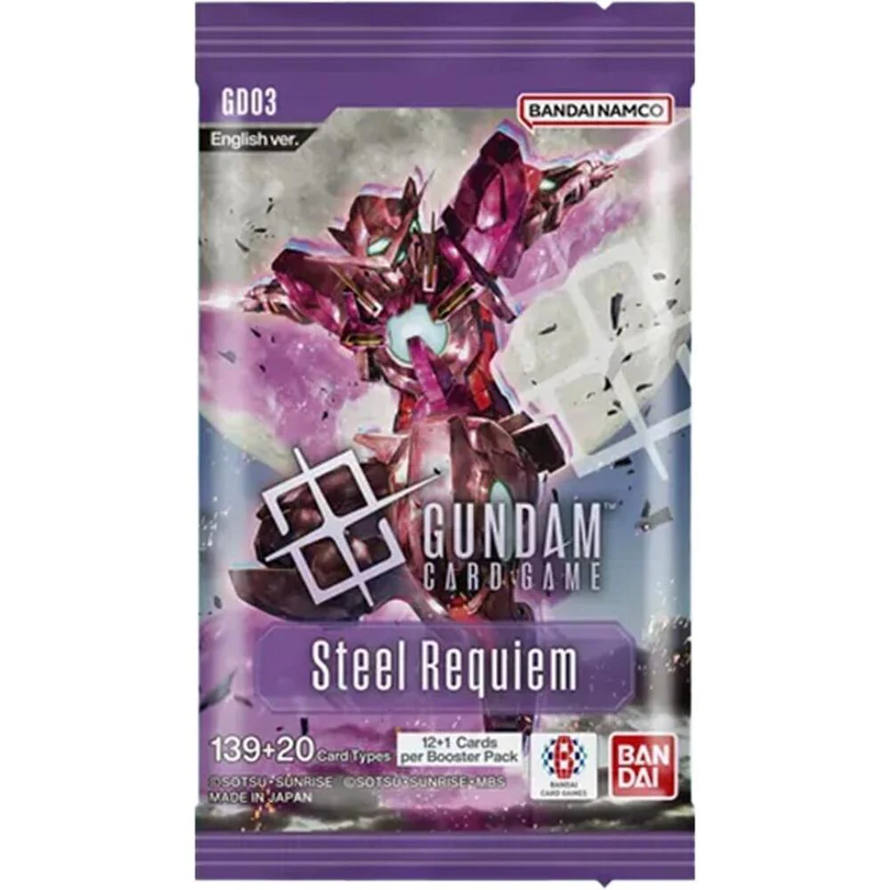 Gundam TCG - GD03 Steel Requiem Booster Pack